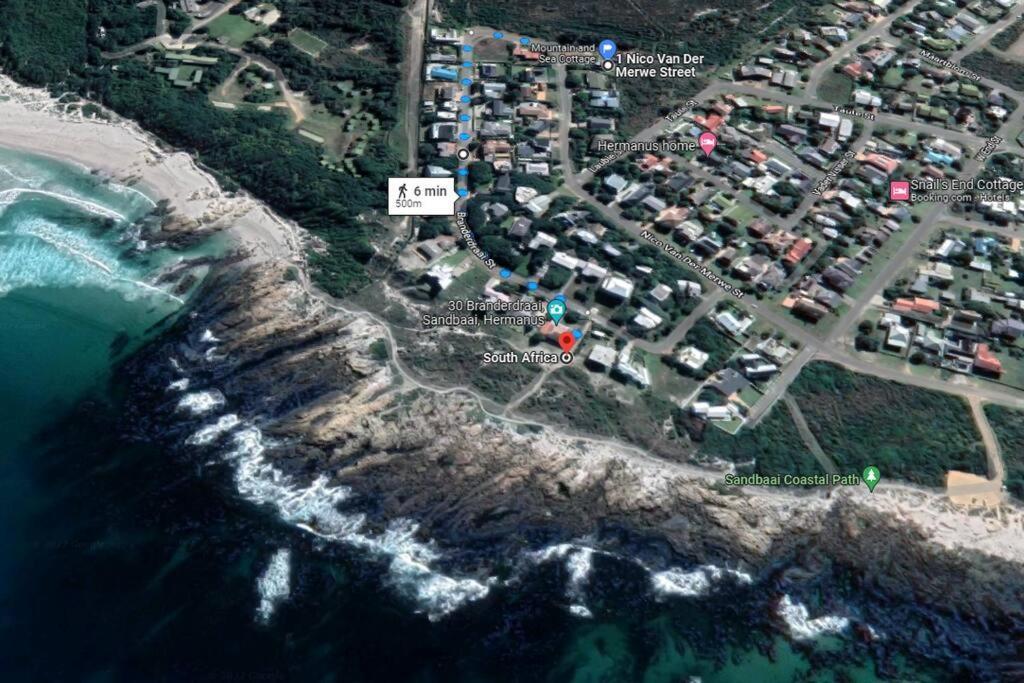 Mountain And Sea Cottage Hermanus Exterior foto